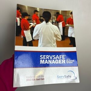 ServSafe Manager 6th Edition Book ESX6R V.1505 Update 2013 FDA Food Code